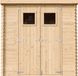 Timbela M311 - Houten tuinhuis - 2,22 m² - 142x204xH200 cm - zonder vloer