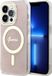 Guess Coque arrière pour Apple iPhone 15 Pro - Rose