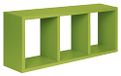 Homemania Tristano Wandrek voor woonkamer, slaapkamer, kantoor, MDF, groen, 70 x 30 x 15,5 cm