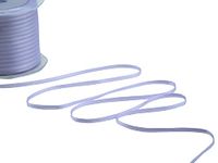 Furlanis - Dubbel satijnen lint, Italiaanse stof - lila, 3 mm x 50 m