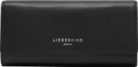 LIEBESKIND BERLIN Lora Calf Optic Valentina Purse Black Zwart