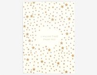 Dailylike Wenskaart Starry 9,5 x 13 cm.