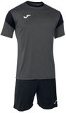 Joma Phoenix Korte Mouw Set Grijs 9-10 Years Jongen