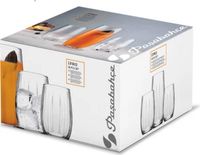 Pasabahce Waterglas Set - 18 Delig - Glas - Transparant
