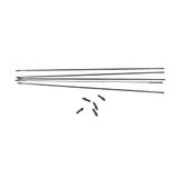 Massi X-PRO3 EVO 256 mm fietsaccessoires, volwassenen, uniseks, zwart, 256 mm, 5 stuks