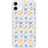 Happy animals bedrukt siliconen hoesje compatibel met iPhone 12