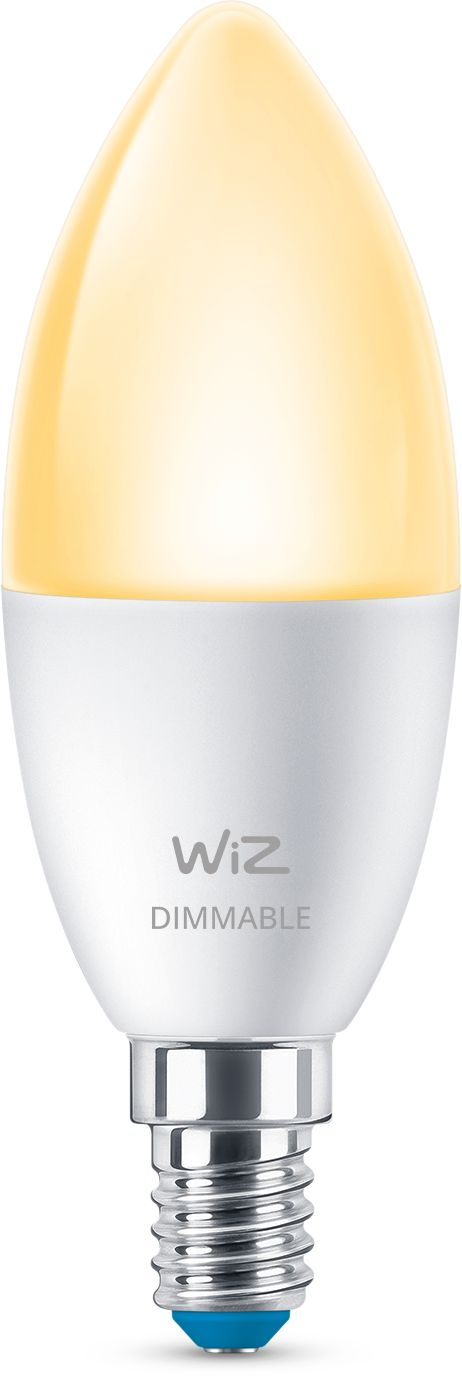 WiZ Kaarslamp 4,9 W (gelijk aan 40 W) C37 E14