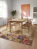 benuta Tapijt Casa Beige/Multicolor 160x230 cm