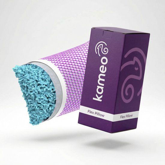 Kameo® Flex Pillow | Aanpasbaar hoofdkussen | Verkoelend | Vermindert Nekklachten | Voor Rug-, zij- en buijkslapers geschikt