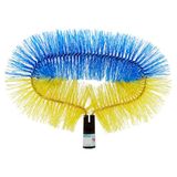 Rosaenzo Minerva Ovaal Cobwebber met Handvat, Geel/Blauw, One Size