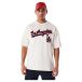 New Era Mlb Rib Infill Los Angeles Dodgers T-shirt Met Korte Mouwen Wit M Man