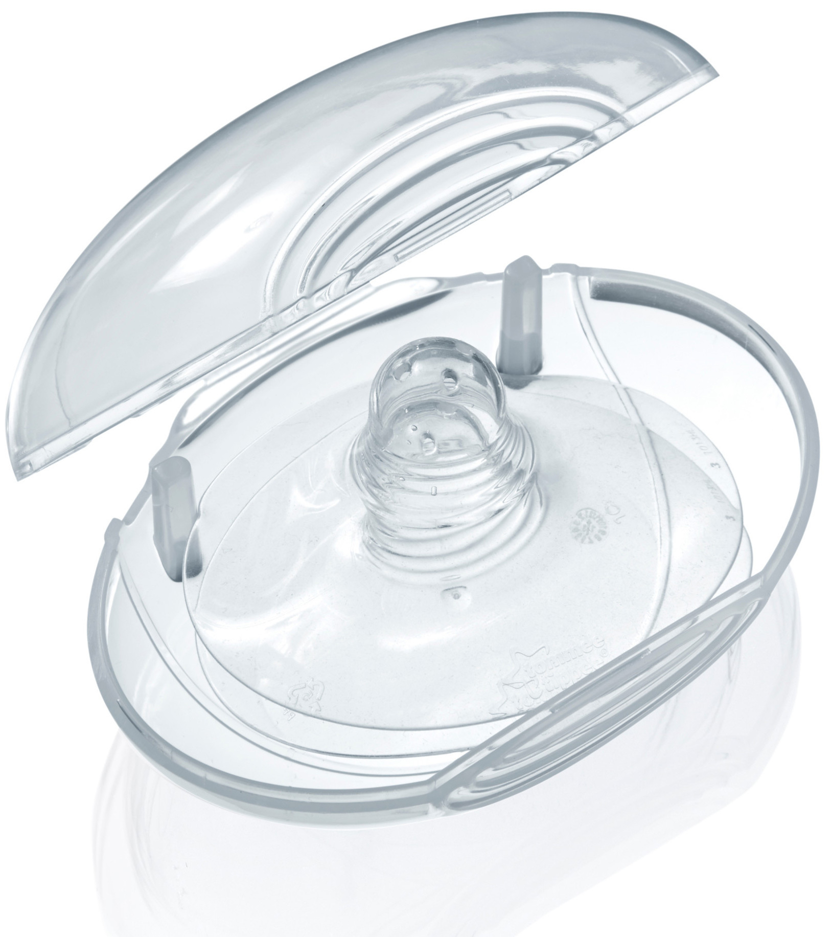 Tommee Tippee Borstbeschermt x2 + Doos transparant