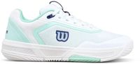 Wilson Dames Padel Schoenen Courtglide - Maat 39 1/3 - Synthetisch/Textiel - Wit/Blauw