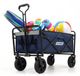 Luvego Chariot pliable - Bleu foncé