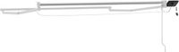 vidaXL - Manual - Awning - Frame - with - Solar - LED - 3 x 2,5 m - Wit