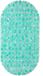 Relaxdays Antislipmat Bad - Zuignappen - 68 x 35,5 cm - Antislip Douchemat - Groen