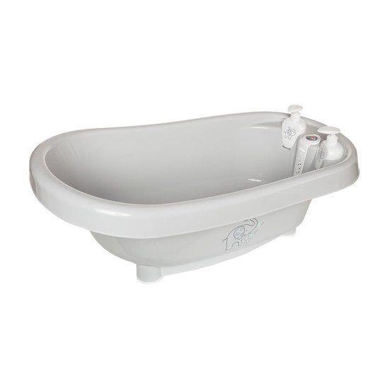 Bébé-jou Thermobad - Ollie - 0-4 jaar - Grijs