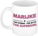 Bellatio Decorations Marijke naam cadeau mok - Woman Myth Supergirl - koffiemok - 300 ml - collega - moederdag