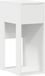 Support de tour d'ordinateur avec tiroir 30x44x74 cm blanc