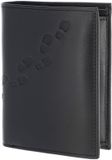 oxmox Leren portemonnee Leather RFID Protect Kombibörse Footsteps 2.0 Embossed Black zwart