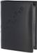 oxmox Leren portemonnee Leather RFID Protect Kombibörse Footsteps 2.0 Embossed Black zwart