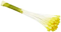 PME STAM08Y leliestofcontainer voor suikerbloemen, kunststof, geel, 0,1 x 0,11 x 7,4 cm