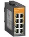Weidmüller IE-SW-EL08-8TX Managed Fast Ethernet (10/100) Switch Zwart, Oranje