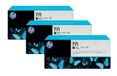 HP 771 3-pack 775-ml Matte Black Designjet Ink Cartridges CR250A