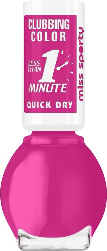 Miss Sporty Boeing Brush Clubbing Colors Nailpolish - 075 Grenadine - 10ml