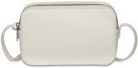 Calvin Klein Emblem Aop Elongated Camera Bag Handtas - Vrouwen - Wit