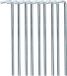 Redcliffs tentharingen - 10x - zilver - metaal - 23 cm