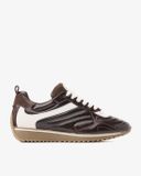 VIA VAI Mikki Rae Sneakers Dames - Leer, Suède - Bruin - Maat 37