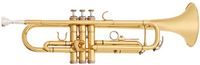 Gear4music Studietrompet, Goud
