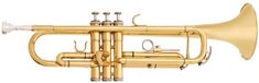 Gear4music Studietrompet, Goud