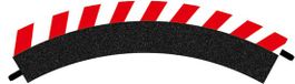 Carrera Racebaanonderdeel - DIGITAL 124/132/Evolution - Uitbreidingsset 3 Buitenrandstrepen voor Bocht 1/60° - 5 Baandelen onderdeel