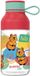 Quokka Kinderdrinkfles Ice Kids Happy Motief met Riem, Rood, 430ml