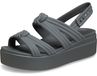 Crocs Brooklyn Knot Low Wedge Keilsandalette Sommerschuh