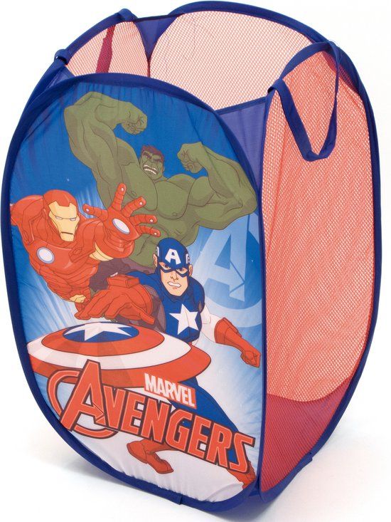 Marvel Organizer Avengers Junior 36 X 58 Cm Mesh Paars/rood