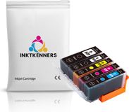 Inktkenners Ink Power Inktcartridges voor Canon PGI-525/CLI-526 | Multipack van 5 cartridges voor Pixma IP4800, IP4850, IP4950, IX6550, MG5150, MG5200, MG5250, MG5300, MG5320, MG5350, MG6150, MG6250, MG8150, MG8250, MG715, MX715, MX884, MX885, MX895