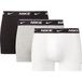 Nike Trunk boxershorts voor heren, wit/grijs/zwart