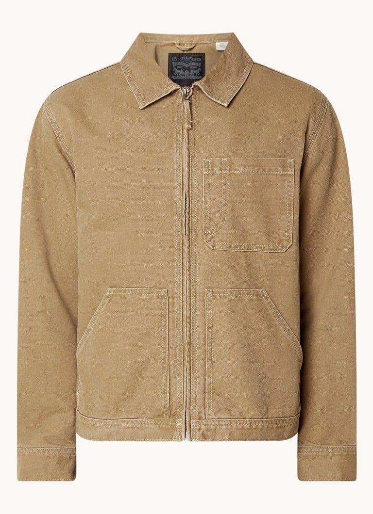 Levi's Denim Jack met Steekzakken en Borstzak