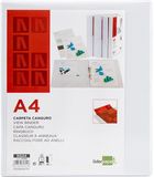 Merkloos Liderpapel Ringmap KG24 Wit A4