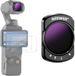 NEEWER Variabel ND64-512 filter, compatibel met DJI Osmo Pocket 4 & Pocket 3, magnetisch, instelbaar ND-filter met 6-9 stops, HD meerlaags gecoat optisch glas/aluminium frame/2 LCD-schermbeschermers