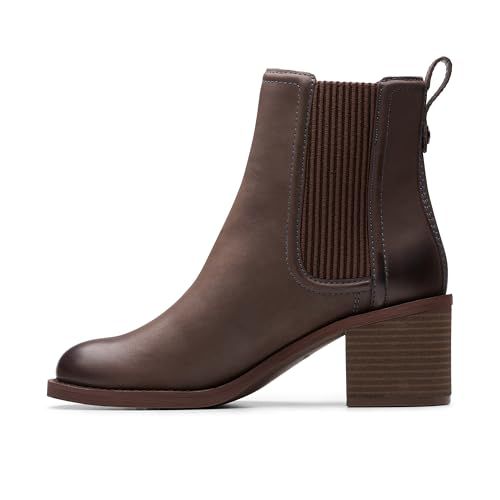 Clarks Chamberly Top Womens Dark Brown Lea, 7