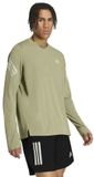 Adidas Adi365 Iconic Running T-shirt Met Lange Mouwen Groen L Man