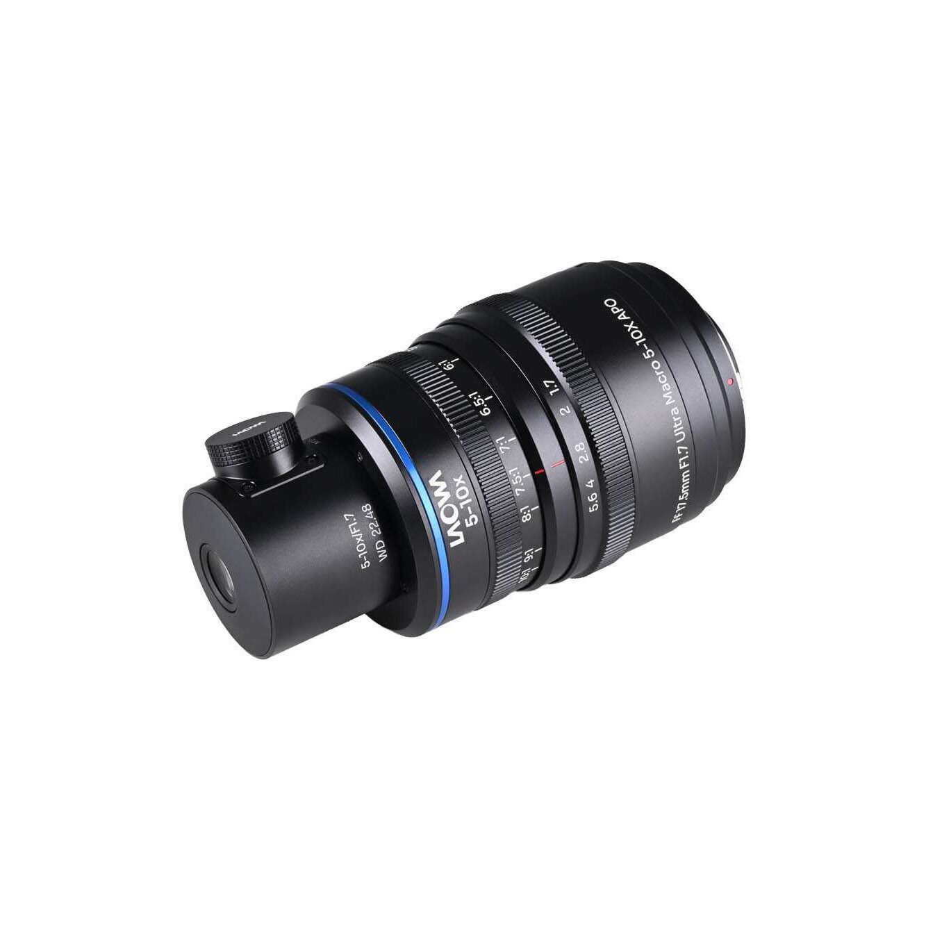 Laowa Aksen 17.5mm f/1.7 5-10x Ultra Macro APO (Coax Illum) Nikon F-mount (DX) objectief