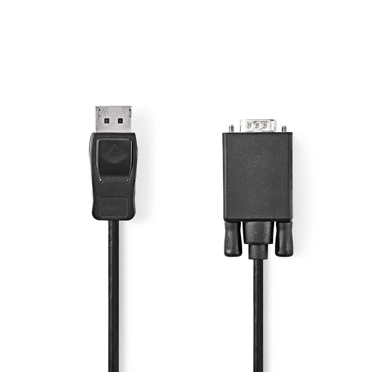 Nedis VGA naar DisplayPort Adapter Kabel - 2m - Zwart