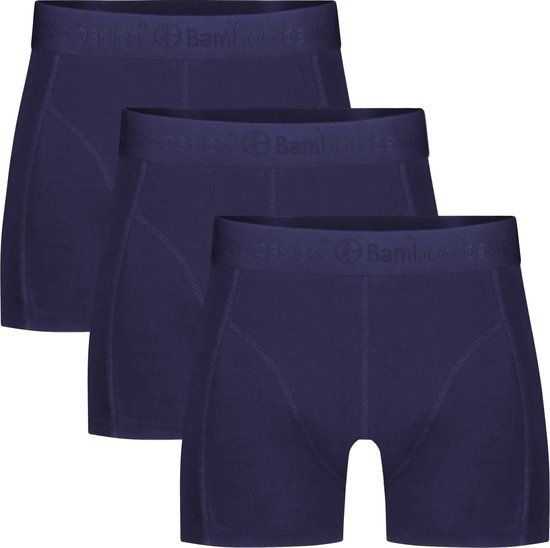 Bamboo Basics Rico Boxershorts Heren - 3-Pack - Navy - M