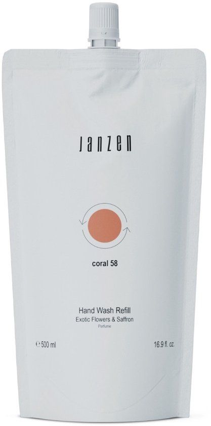 JANZEN Hand Wash Refill - Coral 58 - 500 ml