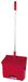 Maya Professional Tools 80200-3 inklapbare veegschop met aluminium steel, FBK/levensmiddelhygiëne, 330 mm x 310 mm x 125 mm, rood